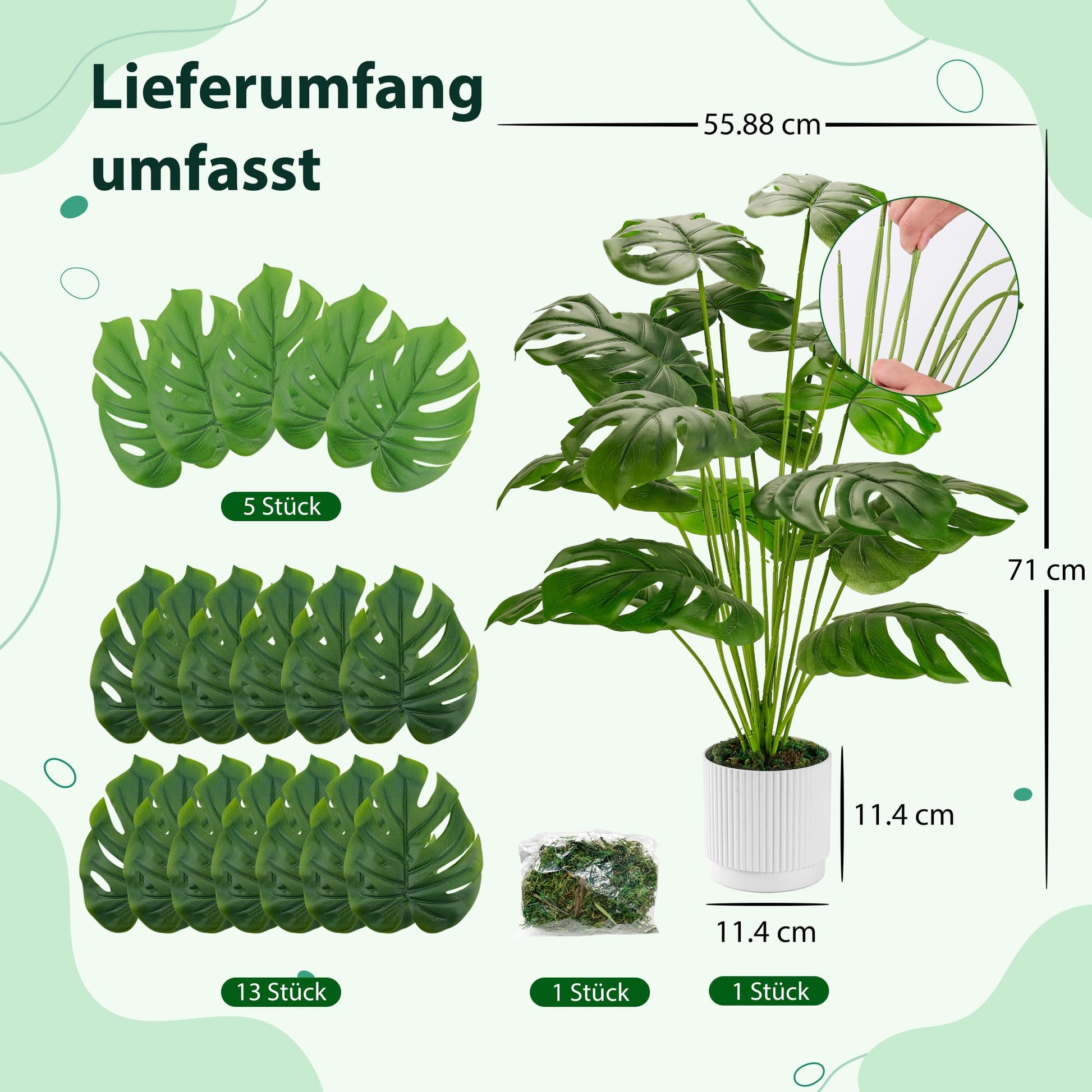 Kunstpflanze Groß – Für jeden Raum